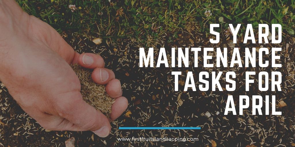 5 Yard Maintenance Tasks for April