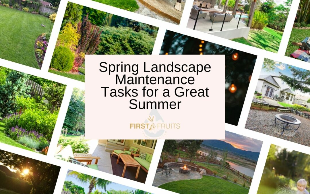 5 Spring Landscape Maintenance Tasks for a Great Summer