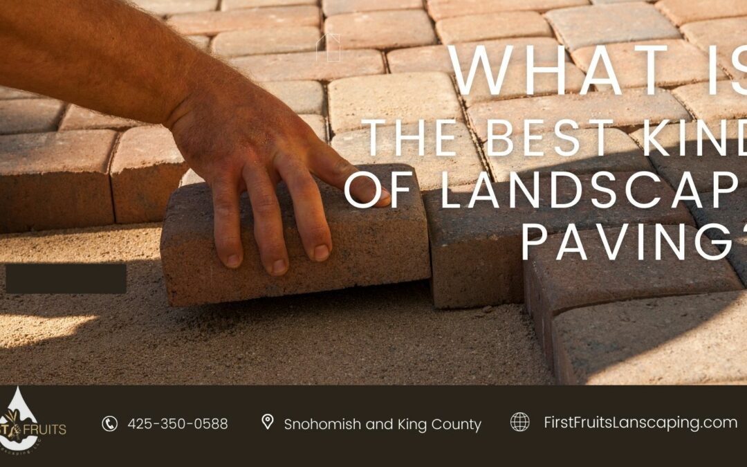 What is the Best Kind of Landscape Paving?