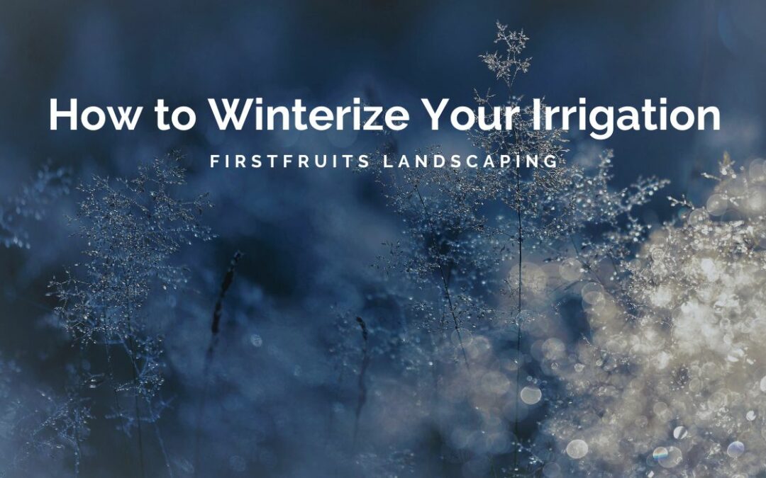 How to Winterize Your Irrigation