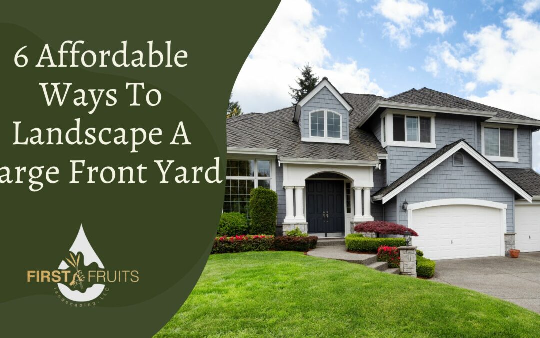 6 Affordable Ways To Landscape A Large Front Yard
