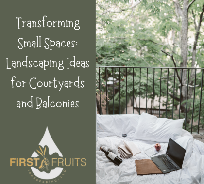 Transforming Small Spaces: Landscaping Ideas for Courtyards and Balconies