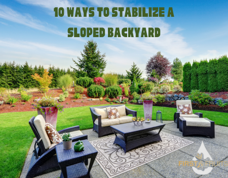 10 Ways to Stabilize a Sloped Backyard
