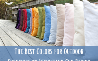 The Best Colors for Outdoor Furniture to Withstand Sun Fading