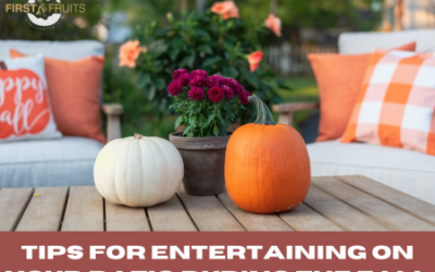 Tips for Entertaining on Your Patio During the Fall