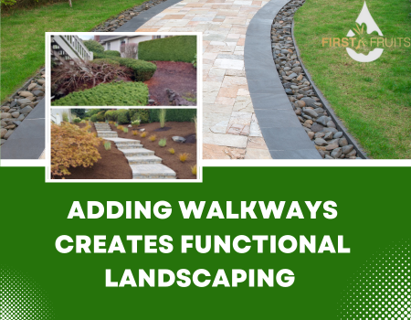 Adding Walkways Creates Functional Landscaping