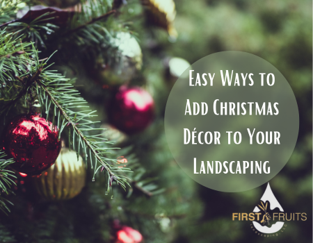 Easy Ways to Add Christmas Décor to Your Landscaping