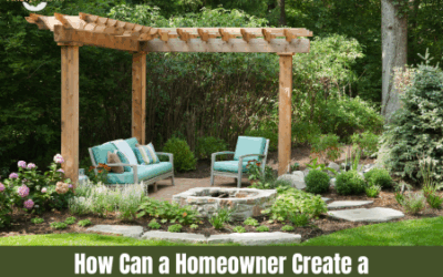 How Can a Homeowner Create a Cozy Outdoor Living Space?